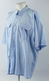 Gevangenigbewaarder overhemd lichtblauw korte  mouw  - maat 46 - origineel
