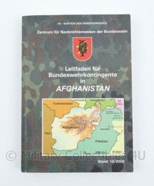 Bundeswehr handboek Leitfaden fur Bundeswehrkontingente in Afghanistan 10-2022 - origineel