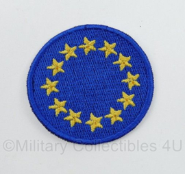 Defensie EUFOR patch  - diameter 5 cm- origineel