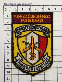 Panamees embleem "fuerzas de defensa" - "todo por la patria" - Origineel