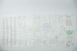 Royal Canadian Air Force Flight Information En Route Low Altitude Mediterranean East EU(L)11 - 26,5 x 12,5 cm - origineel