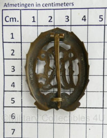 WO2 Duitse DRL Deutsches Reichsabzeichen für Leibesübungen im bronze - 5 x 4 cm - origineel