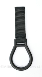 Kmar zwarte nylon koppelhouder - origineel maar nieuw - 16,5 x 6 cm - origineel