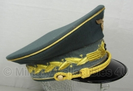 WO2 Duitse Luftwaffe Hermann Göring schirmmütze gabardine - maat 57 t/m 60