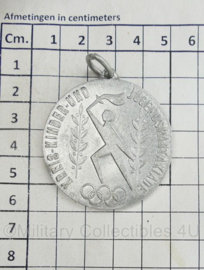 DDR NVA Kreis-Kinder-und Jugendspartakiade medaille silber - origineel