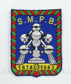 Belgisch embleem SMPB 1974-1983 - 9,5 x 7,5 cm - origineel