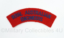 Australian Army shoulder title ENKEL Royal Australian Engineers - 10,5 x 4 cm - origineel