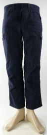 Bundespolizei donkerblauwe operationele broek huidig model - rits stuk, knoop mist - maat 23 - origineel