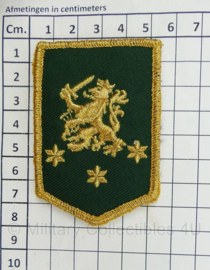 KL Nederlandse leger Staf Bevelhebber der Landstrijdkrachten embleem met klittenband - 8 x 5 cm