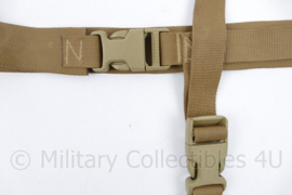 Defensie en US Army coyote sling met koppel - met Nexus sluiting - 106 x 4 cm - origineel