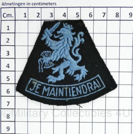 MVO KLU Luchtmacht mouwleeuw Je Maintiendrai - 6,5 x 8 cm - origineel