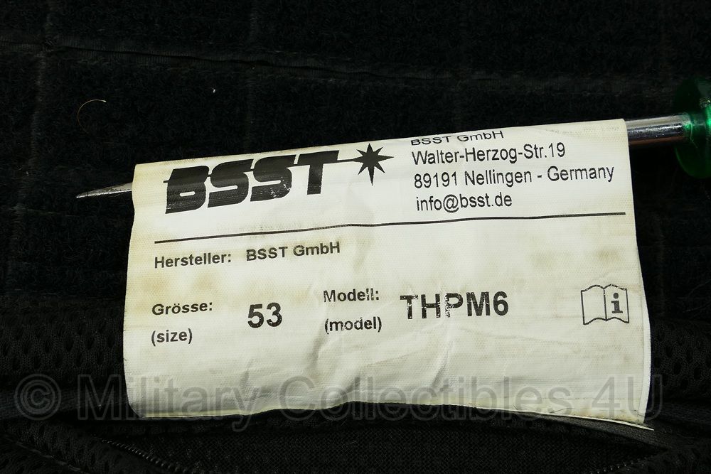 BSST Politie Special Forces Kogelwerend vest hoes met klittenband - maat 54 - origineel
