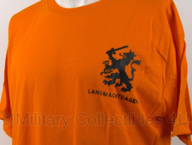 KL Nederlandse leger t-shirt Landmachtdagen oranje - maat Extra Large - origineel