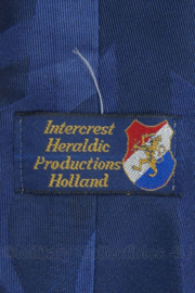 Nederlandse Politie Haaglanden stropdas met logo - fabrikant Intercrest Geraldic Productions Holland - licht gebruikt - origineel