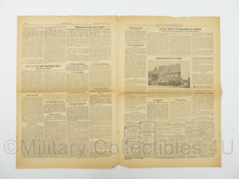 WO2 Duitse krant Frankische Tageszeitung nr. 51 1 maart 1944 - 47 x 32 cm - origineel