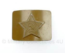Russische USSR groen metalen koppelslot - 8 x 6 cm - origineel