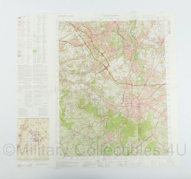 Defensie Topografische Militaire kaart 69 Oost Maastricht 1:50 000 - 59 x 56,5 cm - origineel