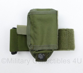 SOLO GPS Belt of Wrist pouch met klep koppeltas Groen - 15 x 9 x 12 cm - licht gebruikt - origineel