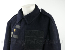 Vintage Brandweer Amsterdam wollen jas met broek - maat 58 - gedragen - origineel