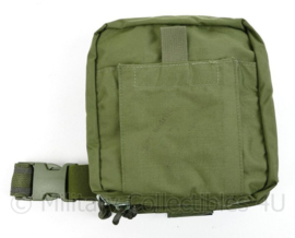 Nederlandse leger en US army First Aid pouch voor aan het been en MOLLE - North American Rescue Operator BLS IFAK bag - met legstrap - compleet (zonder inhoud) - origineel