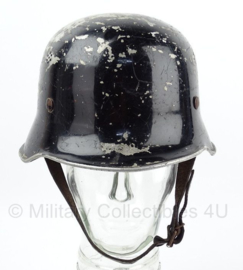 Aluminium Duitse Feuerwehr brandweerhelm - maat 53 - origineel WO2