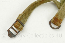 WO2 US Army 1941 J.A. Shoe Haversack Pack Tail met naam en serienr soldaat - origineel
