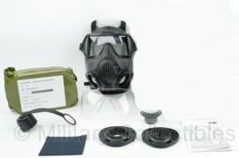 US Army Avon Protection FM50 gasmasker met FM61 CBRN Filter PAAR - NIEUW - maat MEDIUM - MET toebehoren - origineel