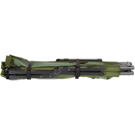 US model veldbed aluminium - Extra lang! - 200 x 64 cm. - Groen