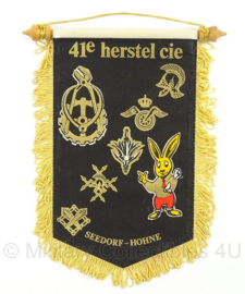 KL Landmacht Vaantje - 41e herstelcompagnie Seedorf Hohne - afmeting 13 x 21 cm - origineel