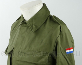 KL Nederlandse leger M78 uniform jas - oud model diensttijd vlaggetjespak - maat 92, 96, 100 of 104 - origineel