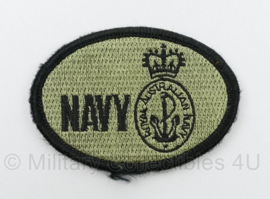 Royal Australian Navy patch embleem met klittenband - 7,5 x 5 cm - origineel