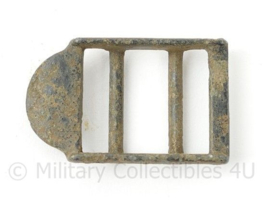 WO2 US army kleine gesp - bodemvondst - 4 x 2½ - origineel