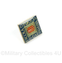 Spaanse politie Escola de Policia de Catalunya speld - 1,5 x 1,5 cm - origineel