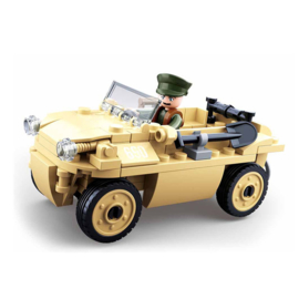 Sluban (geen lego) WO2 Duitse Schwimmwagen - type M38-B00690