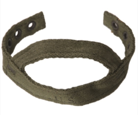 M1 helm airborne kinriem OD webbing groen M1-C