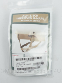 US ACH & ECH Improved H-Nape Retention System kinriem set - nieuw in verpakking - origineel