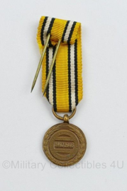 Belgische herinneringsmedaille 1940-1945 mini - 5,5 x 1,5 cm - origineel