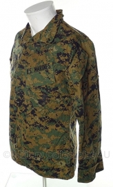 US Marine Corps Marpat jas - Digital Woodland - 32 XS - met insignes - origineel