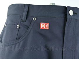 DB Deutsche Bahn Duitse spoorwegen lange broek - donkerblauw - maat 50 - ongedragen - origineel