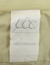 KM Korps Mariniers overhemd - khaki - met Korps Mariniers insigne - lange mouwen - maat 40-5 - origineel