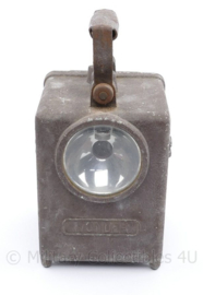 Franse leger Wonder type Agral  lamp jaren 40 - - 11 x 11 x 21 cm - origineel naoorlogs