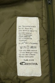 Carinthia G-LOFT jas Thermische Isolatie tot -10C en windproof jas in 1  - maat Large - licht gedragen - origineel