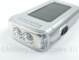 KMAR Koninklijke Marechaussee Brigade KMOO zaklamp op zonne-energie in doos - merk Togus - origineel