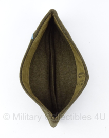 Overseas cap Garrison cap - blauwe bies - 57 cm.  -  wollig class a model