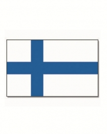 Vlag Finland - Polyester -  1 x 1,5 meter
