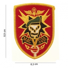 Embleem US Army Vietnam Special Forces patch MAC SOG - 8,9 x 6,3 cm