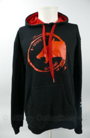 Hoodie JWF 44 Pantserinfanteriebataljon B-Coyote Cie 44 PAINFBAT - maat Large -licht gedragen - origineel