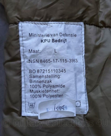 Defensie nieuwste model Slaapzak Modulaire slaapzak met compressiezak - binnenzak, buitenzak, lakenzak en compressiezak - maat Medium - origineel