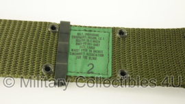 US Army Belt, Individual Equipment, Nylon, LC-1 - stalen sluiting - origineel US Army