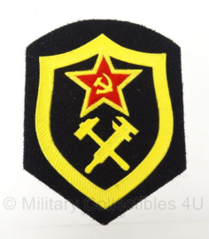 Russische USSR arm embleem technische dienst - 8,5 x 6,5 cm - origineel